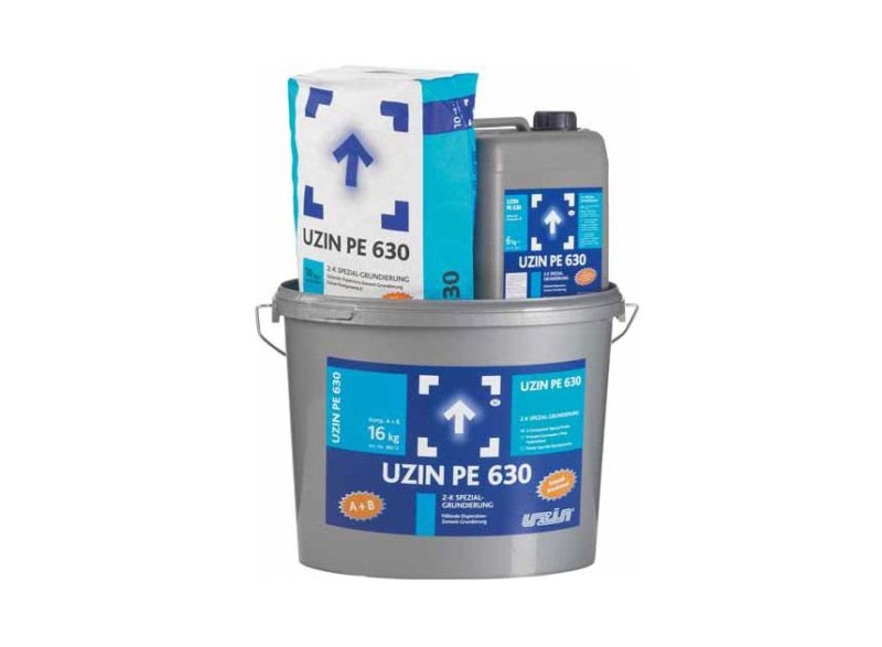 UZIN PE 630 - 2К шпаклевочная грунтовка, для оснований со швами 16кг